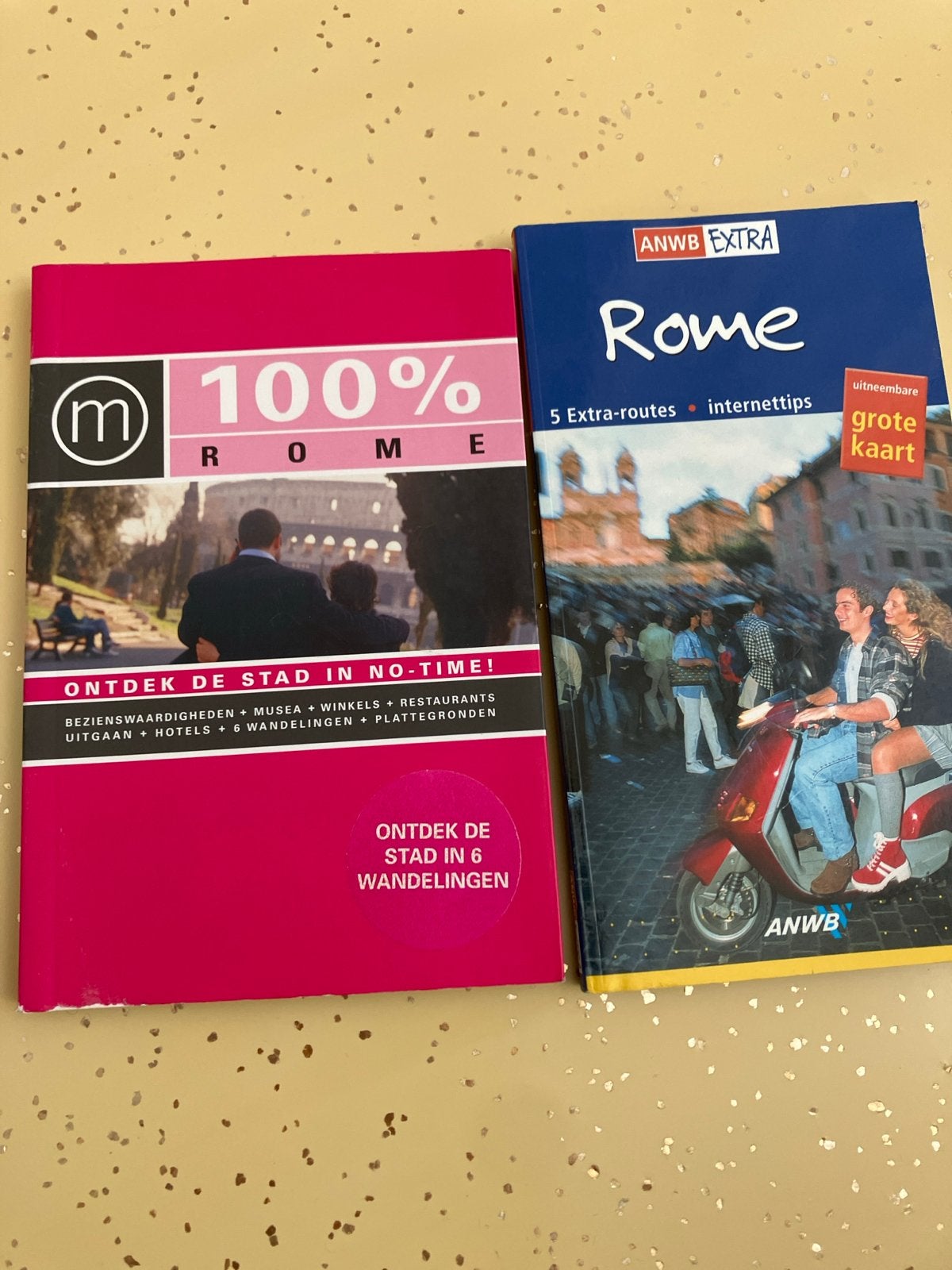 Reisgidsen Rome: 100% Rome & ANWB Extra Rome, Gelezen, Europa, Ophalen of Verzenden, Reisgids of -boek