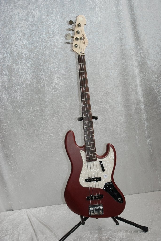Morris Hurricane Jane jazz bas, jaren '70, japan, met koffer, Gebruikt, ., Morris, .
