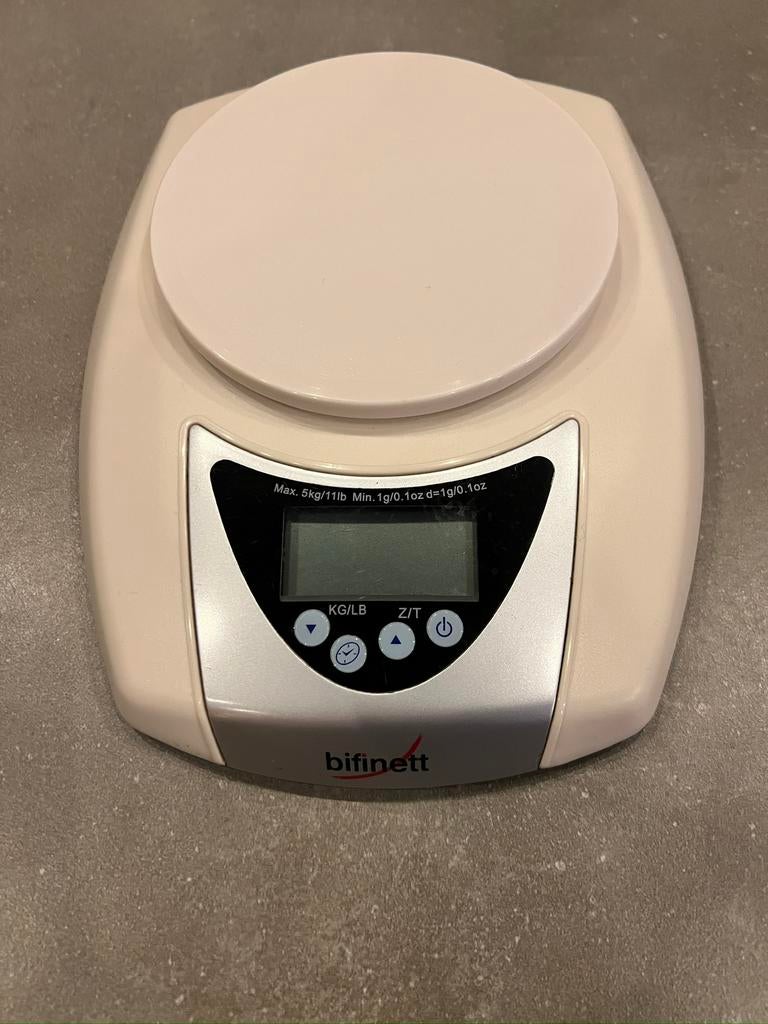 BIFINETT NAUWKEURIGE KEUKENWEEGSCHAAL KEUKEN WEEGSCHAAL, Minder dan 10 kg, Keukenweegschaal, 1 tot 500 gram, Ophalen of Verzenden