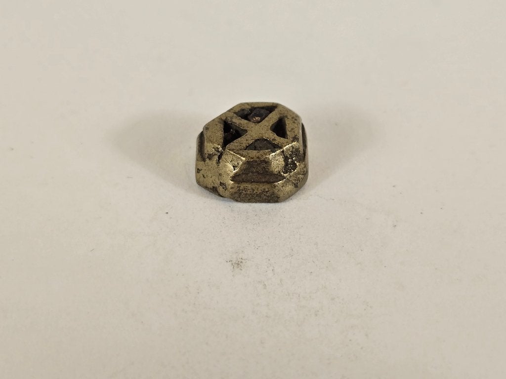 Goudgewicht #40, messing of brons, Akan, Ghana, 18e 19e eeuw, Ophalen of Verzenden