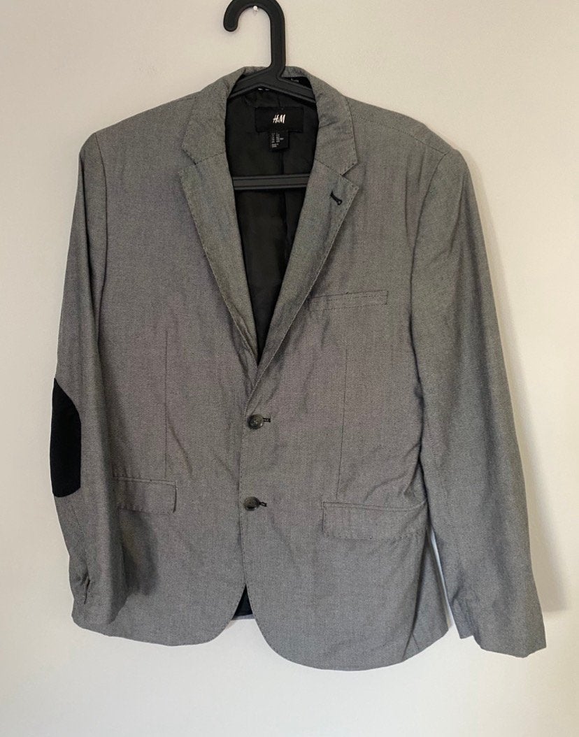 Blazer grijs. Maat M, Verzenden, Zo goed als nieuw, Maat 38/40 (M), Grijs