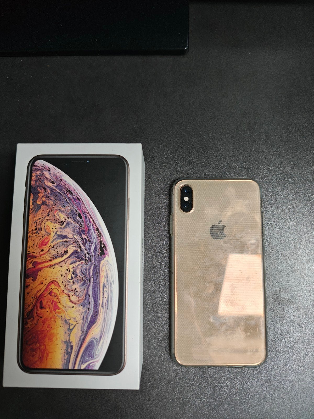 iPhone XS Max Gold 256GB met doos en hoesjes, Telecommunicatie, Mobiele telefoons | Apple iPhone, 256 GB, Gebruikt, Ophalen of Verzenden