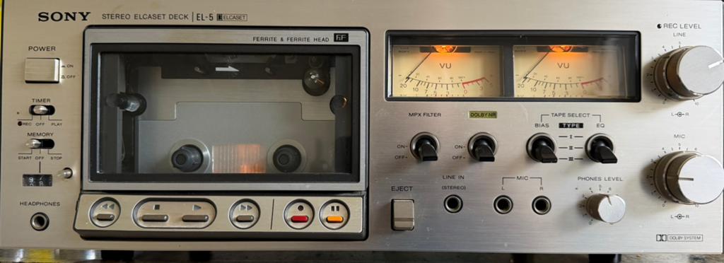 Sony Elcasette recorder, Ophalen of Verzenden, Sony, Tiptoetsen