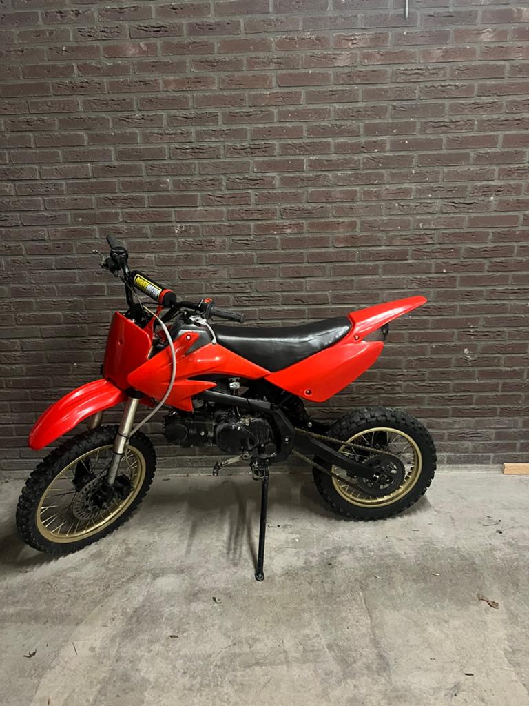 Nette pitbike/Crossmotor project, Fietsen en Brommers, Minibikes, Midibikes en Pitbikes, Ophalen, Gebruikt, Pitbike