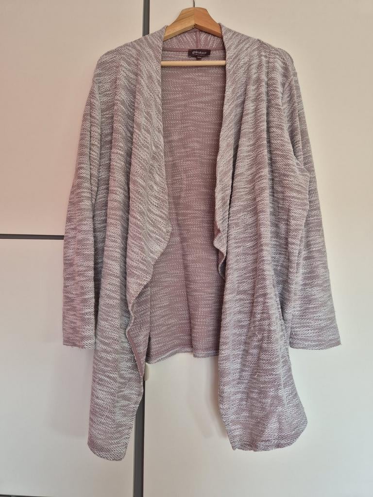 Vest mt 48/50, Kleding | Dames, Grote Maten, Ophalen, Zo goed als nieuw, Zwart, Trui of Vest