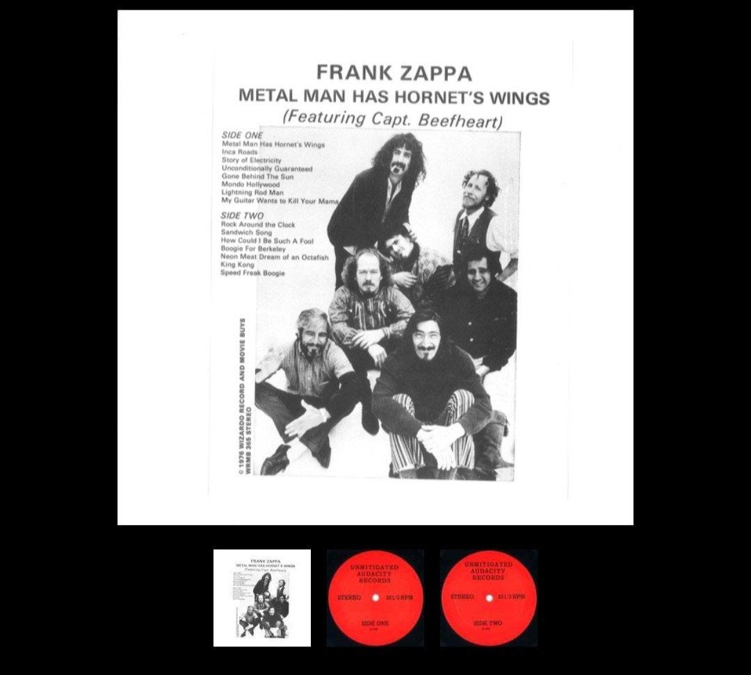 Frank Zappa - Metal Man Has Hornet's Wings LP (1980), LP, Progressive Rock, Ophalen of Verzenden, Zo goed als nieuw