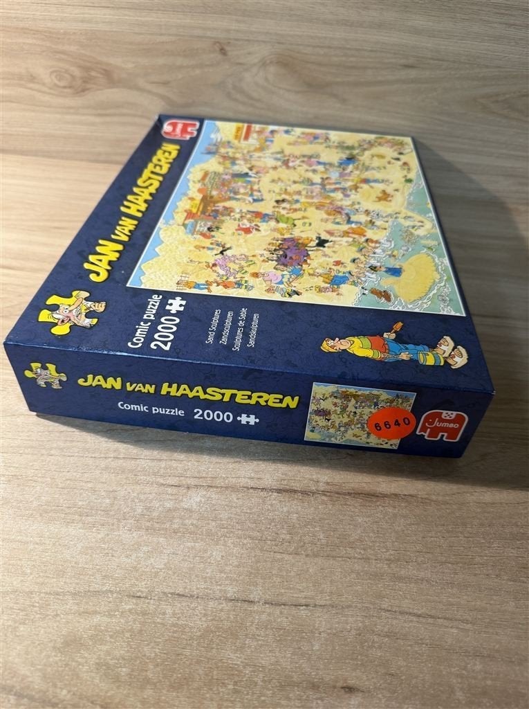 Jan van Haasteren - zandsculpturen - 2000 stuks - s6640, Hobby en Vrije tijd, Denksport en Puzzels, Verzenden, 500 t/m 1500 stukjes