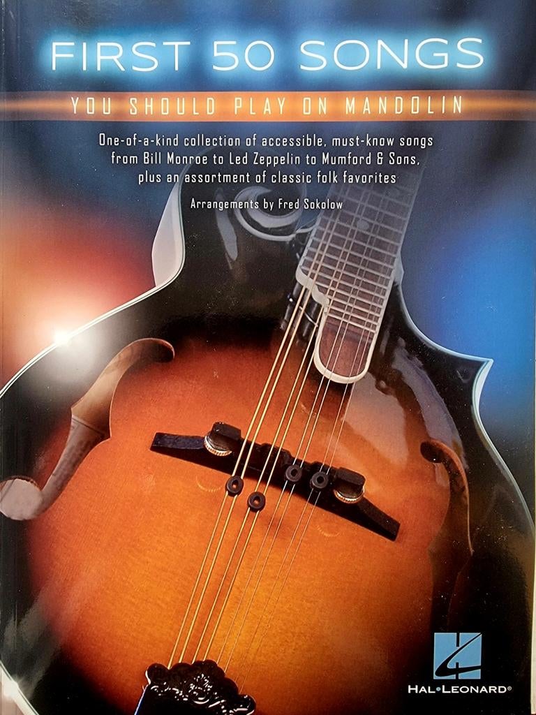 First 50 Songs You Should Play on Mandolin. Nieuw, Ophalen of Verzenden, Nieuw, Populair, Banjo of Mandoline