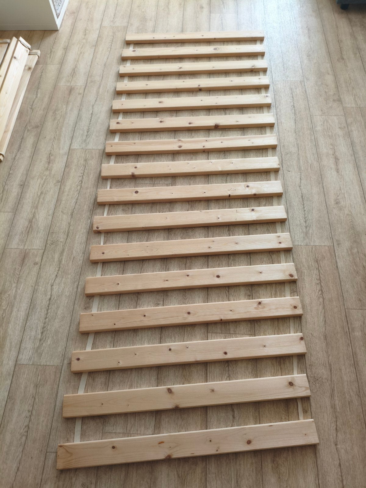 Mooie bedbodem / rolbodem, Ophalen, Eenpersoons, Zo goed als nieuw, 80 cm