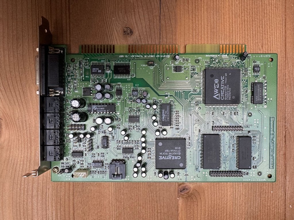 Creative Sound Blaster AWE64 Value (CT4500), Computers en Software, Ophalen of Verzenden, Gebruikt, Intern