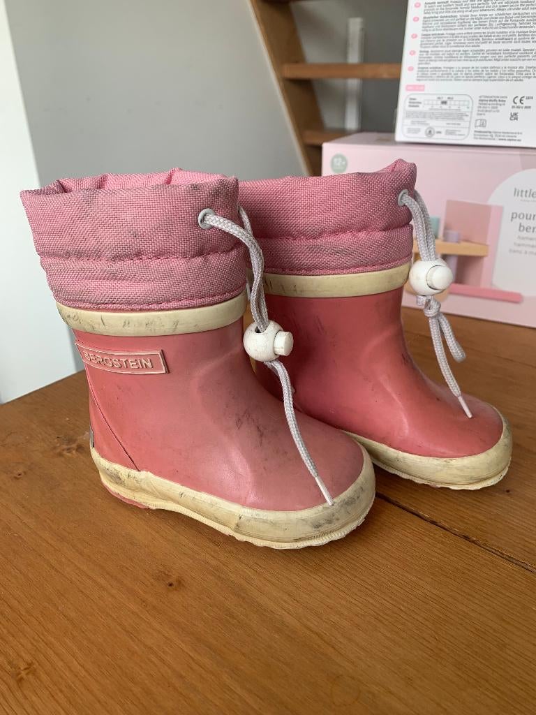 Bergstein Wellingtons, Kinderen en Baby's, Kinderkleding | Schoenen en Sokken, Ophalen, Gebruikt, Meisje, Laarzen