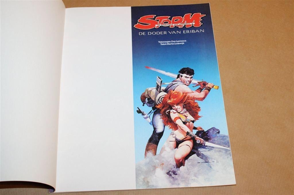 Storm 13 — De Doder van Eriban [1e Druk 1985], Eén stripboek, Ophalen of Verzenden, Zo goed als nieuw