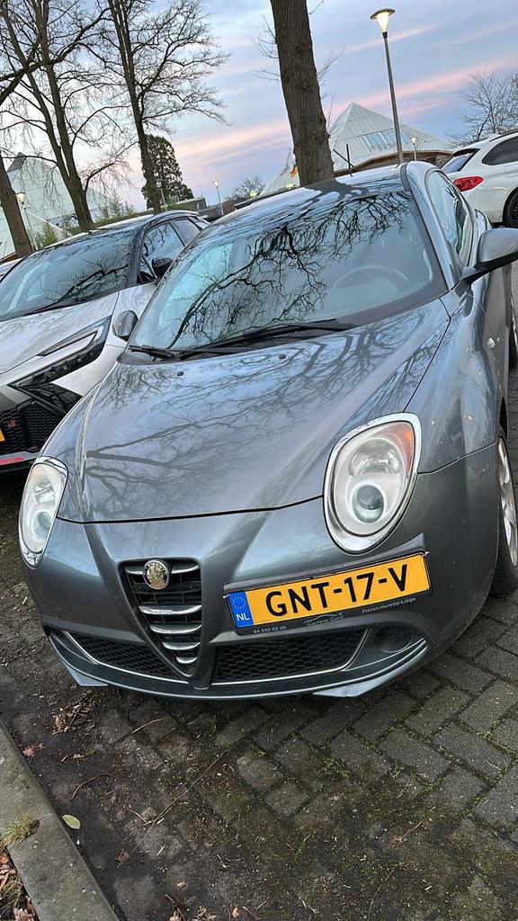 Alfa Romeo MiTo 1.3 D 62KW 2011 Grijs, Auto's, Voorwielaandrijving, 28 km/l, 4 cilinders, 1125 kg