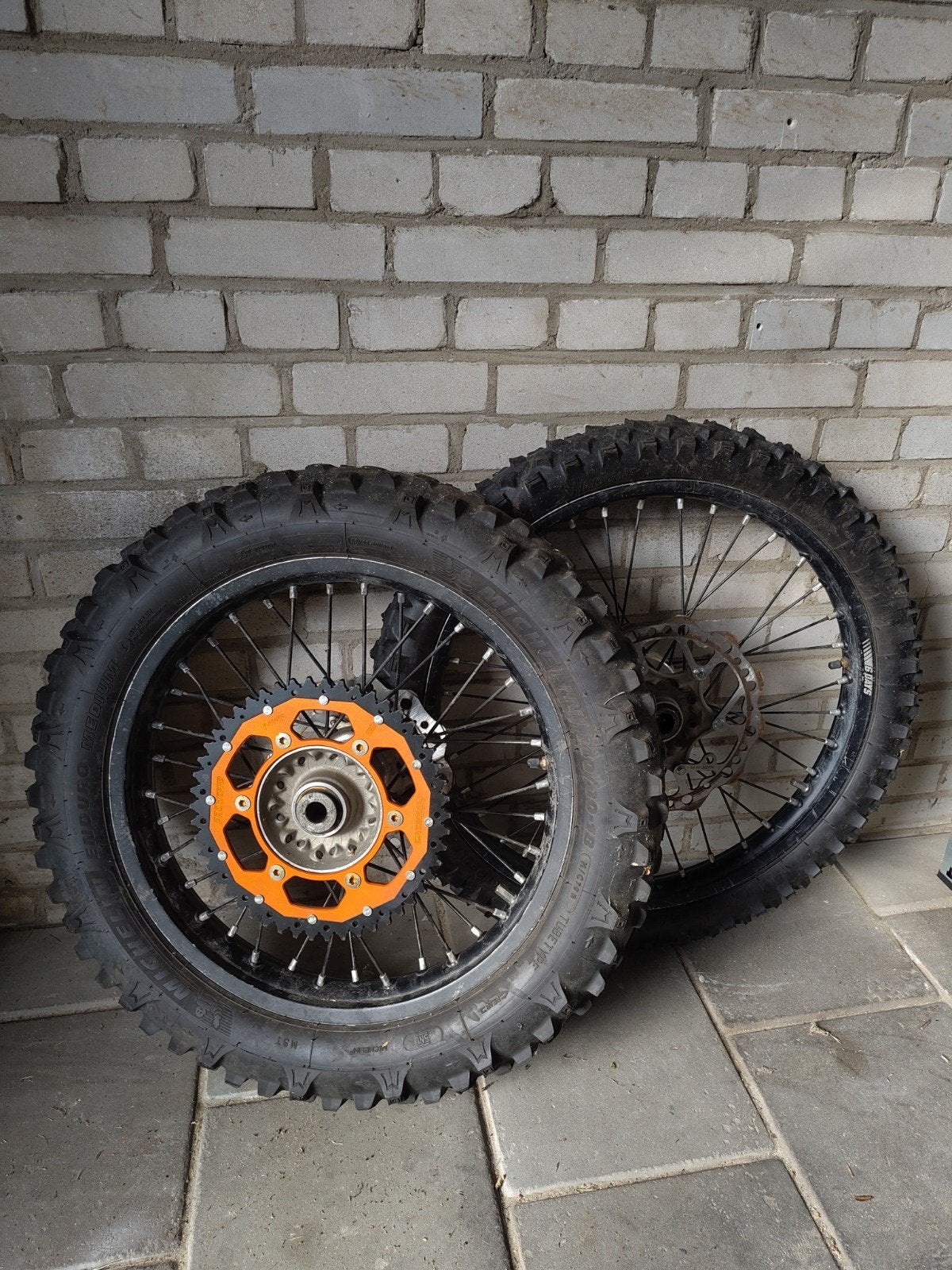 KTM EXC sixdays wielen/velgen, Ophalen, Gebruikt
