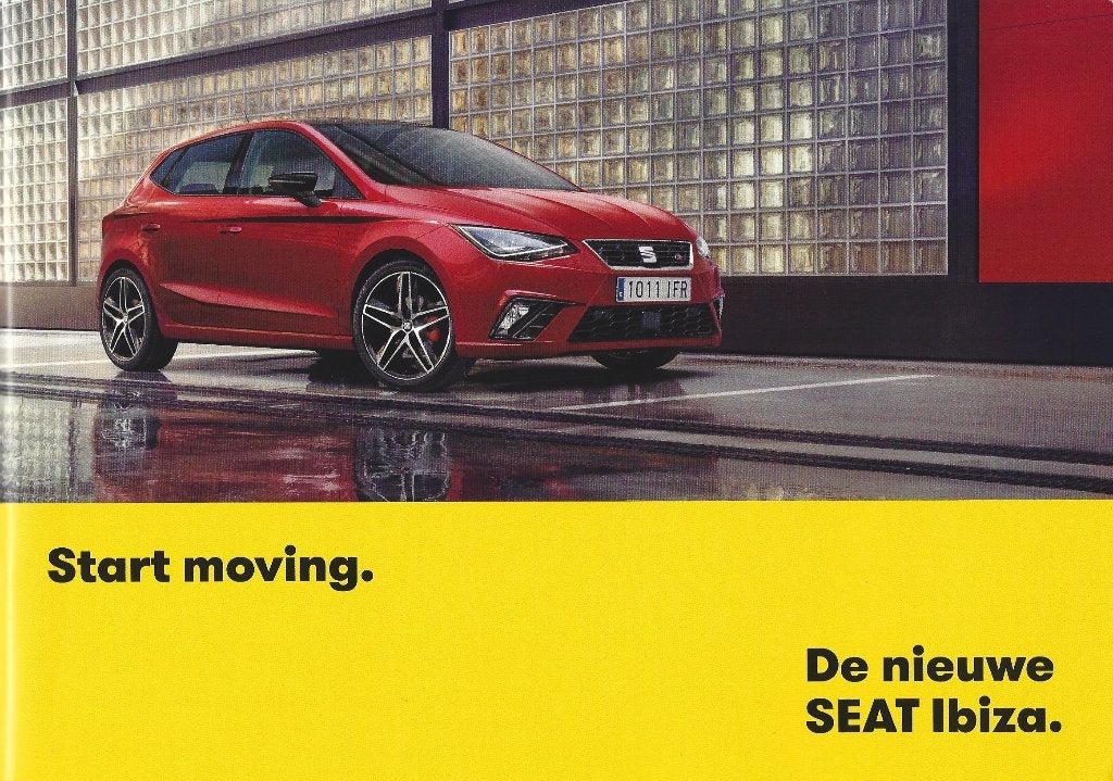 Brochure Seat Ibiza 2017, Ophalen of Verzenden, Gelezen, Overige merken