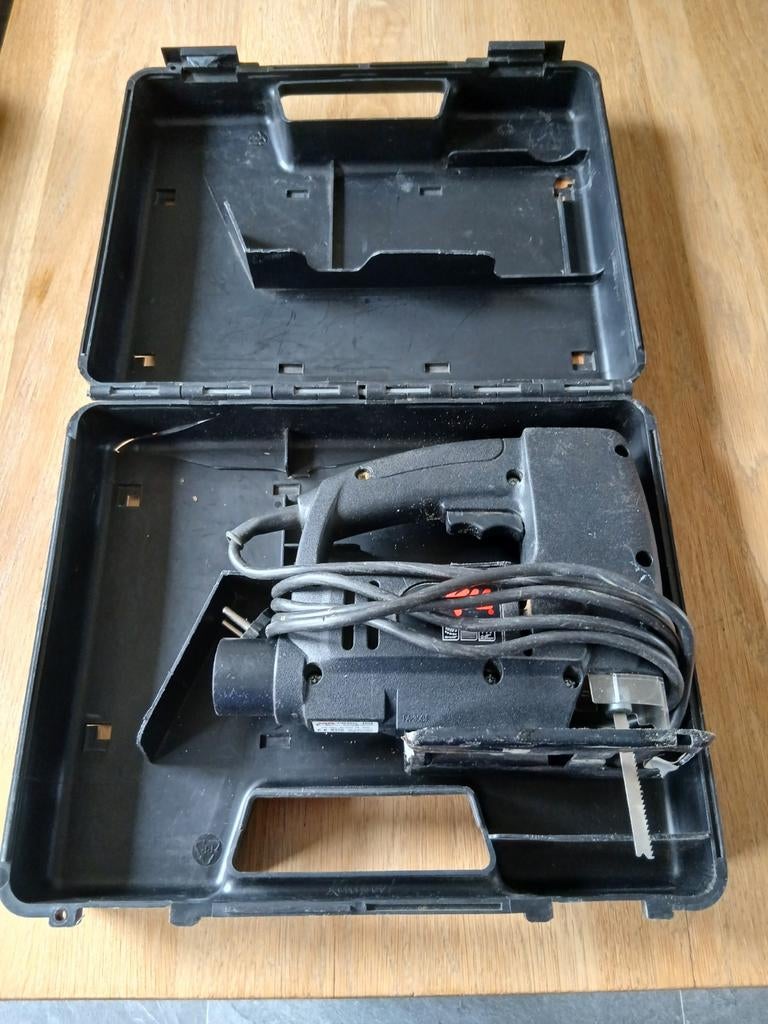 Skil Decoupeerzaag 450W met koffer - gebruikt, Decoupeerzaag, Ophalen of Verzenden, 30 tot 70 mm, Minder dan 600 watt