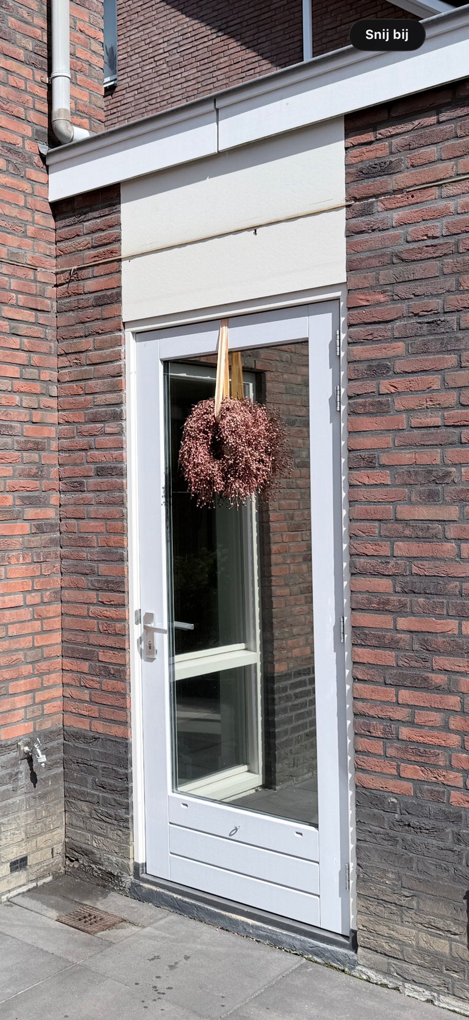 Houten garagedeur met kozijn, Doe-het-zelf en Verbouw, Kozijnen en Schuifpuien, Gebruikt, Deurkozijn, 225 cm of meer, Hout