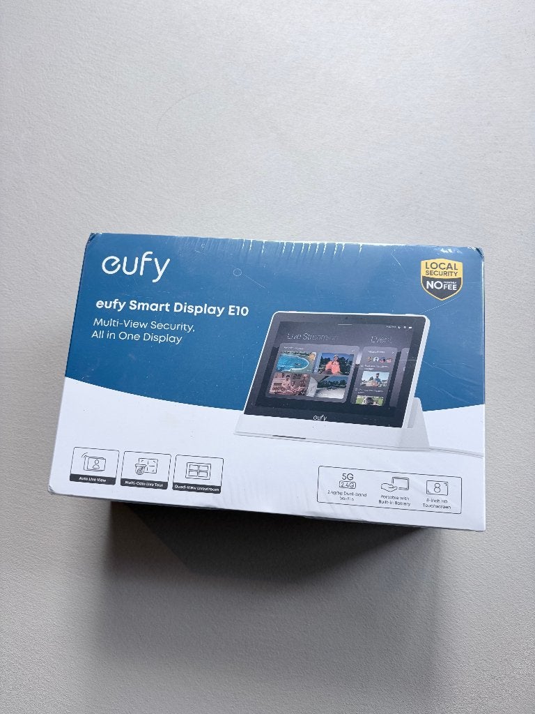 Eufy Smart Display E10 - Multi-View Beveiliging NIEUW, Ophalen of Verzenden, Nieuw, Binnencamera