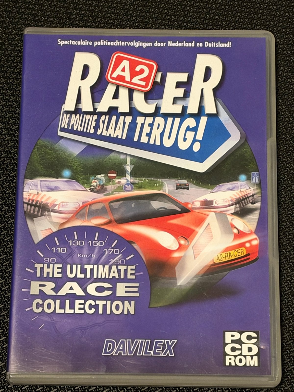 A2 Racer: De Politie Slaat Terug! PC CD-ROM, Gebruikt, 1 speler, Racen en Vliegen, Ophalen of Verzenden