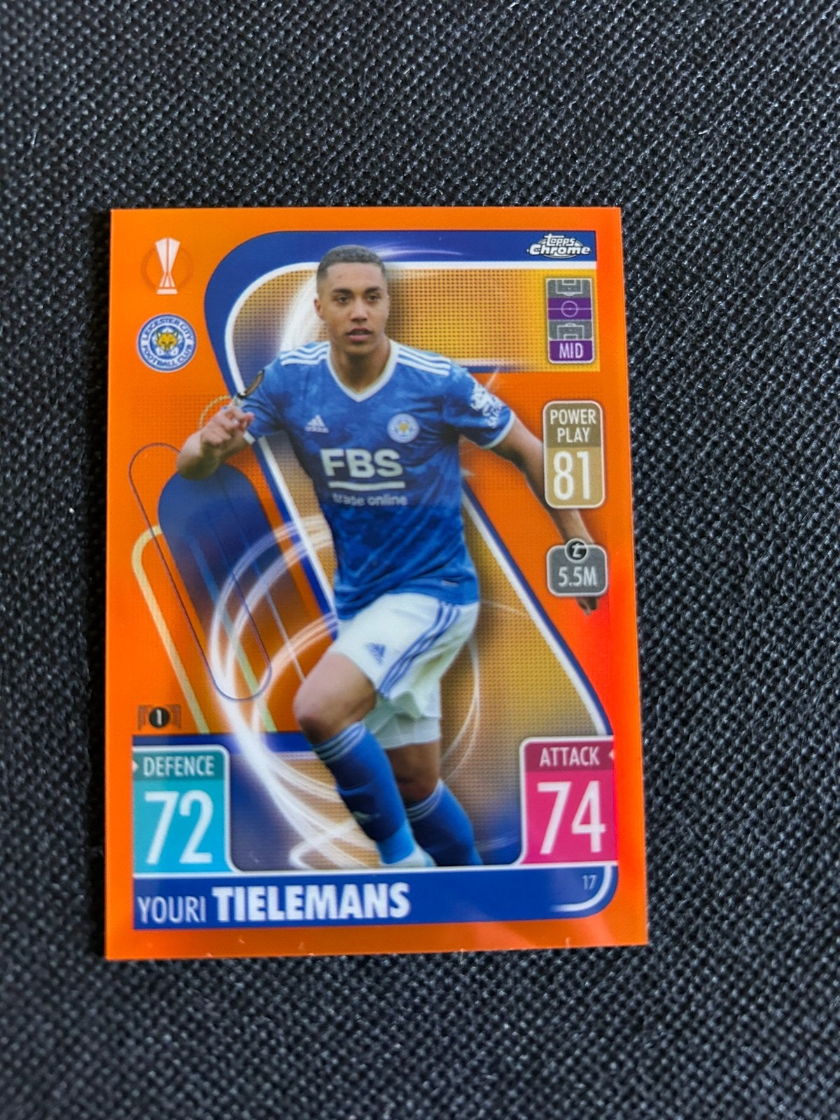 Youri Tielemans /25, Ophalen of Verzenden, Zo goed als nieuw, Plaatje