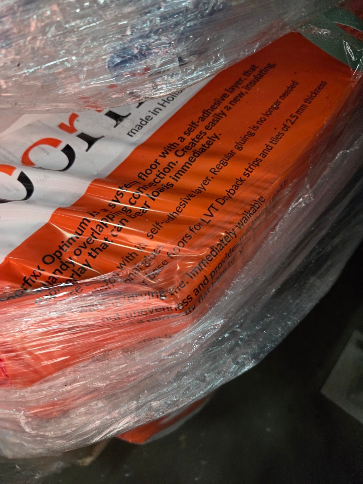 12 pak Floorfix Optimum ondervloer - Nieuw, Ophalen of Verzenden, Nieuw