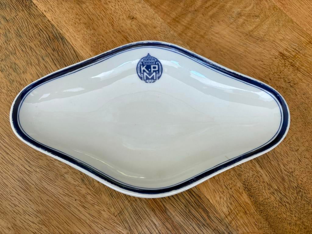 KPM schaal met logo, Verzamelen, Scheepvaart, Ophalen of Verzenden