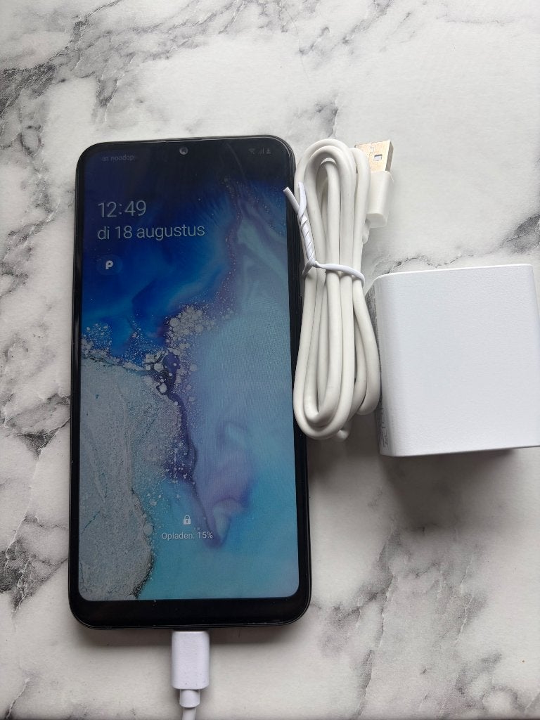 Samsung galaxy a20e, Ophalen, Zwart, 3 tot 6 megapixel, Zo goed als nieuw