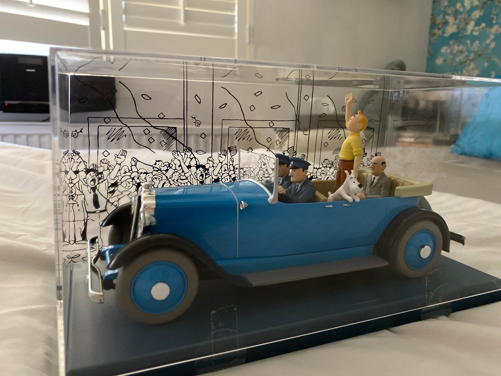 Kuifje in Amerika modelauto met figuren, Overige merken, Auto, Groter dan 1:32, Nieuw