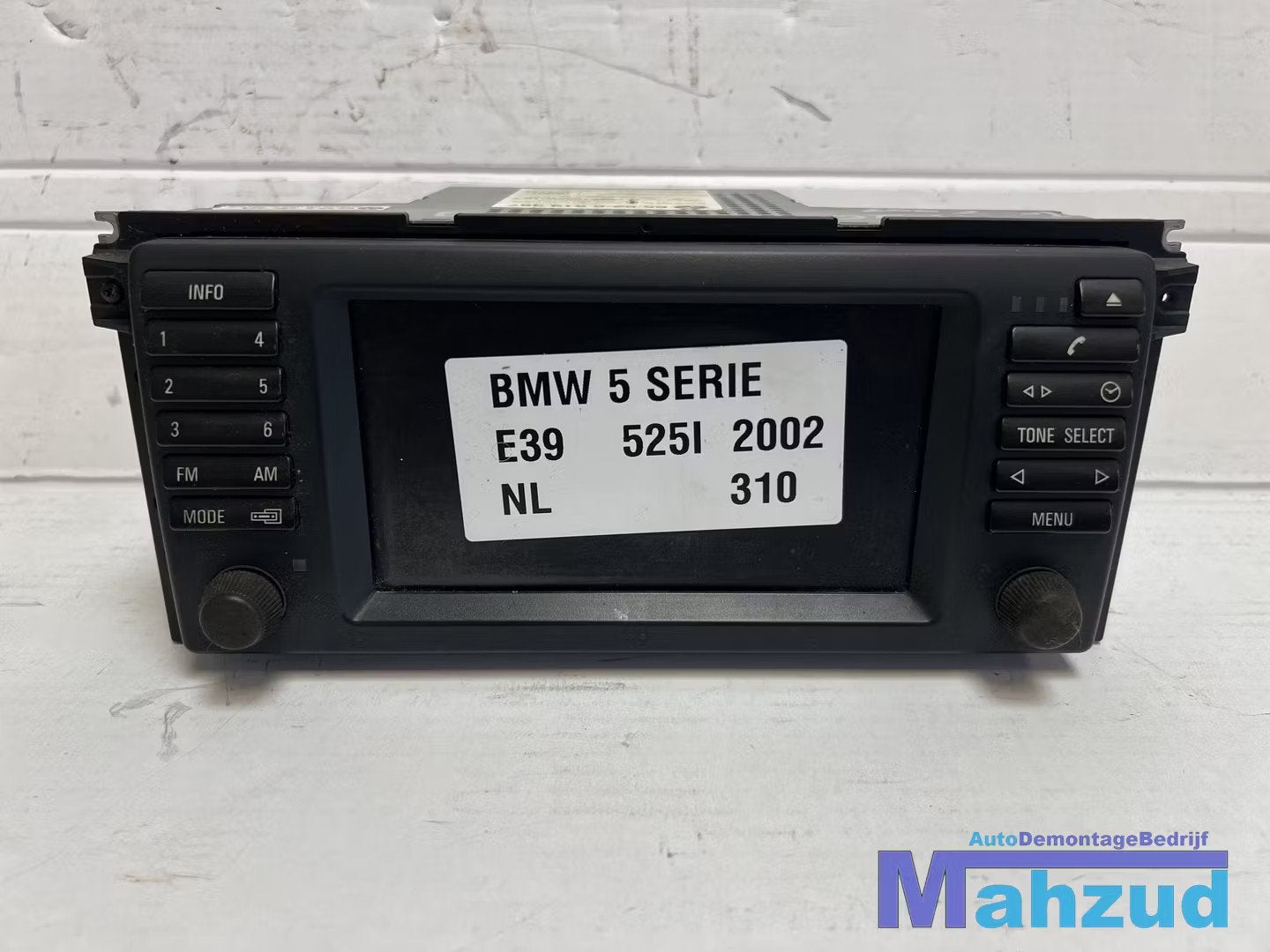 BMW 5 SERIE E39 Touring radio navigatie 1996-2004, Petuelring 130
80788  Munich, DE, Gebruikt, Info@bmw.de, Ophalen of Verzenden