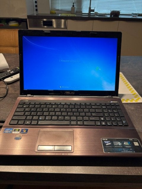 15,6" Laptop ASUS K63SV Windows 7, Ophalen, Gebruikt, 2 tot 3 Ghz, 8 GB