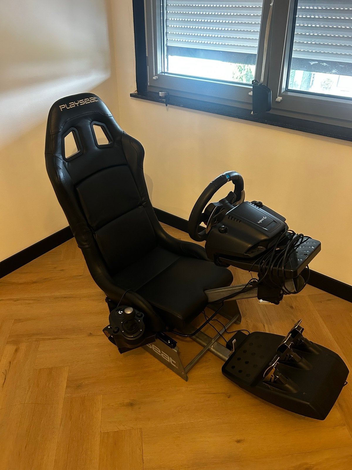 Playseat Racing Sim met Logitech G29 Stuur en Pedalen, Spelcomputers en Games, Ophalen of Verzenden, Overige merken, Gebruikt