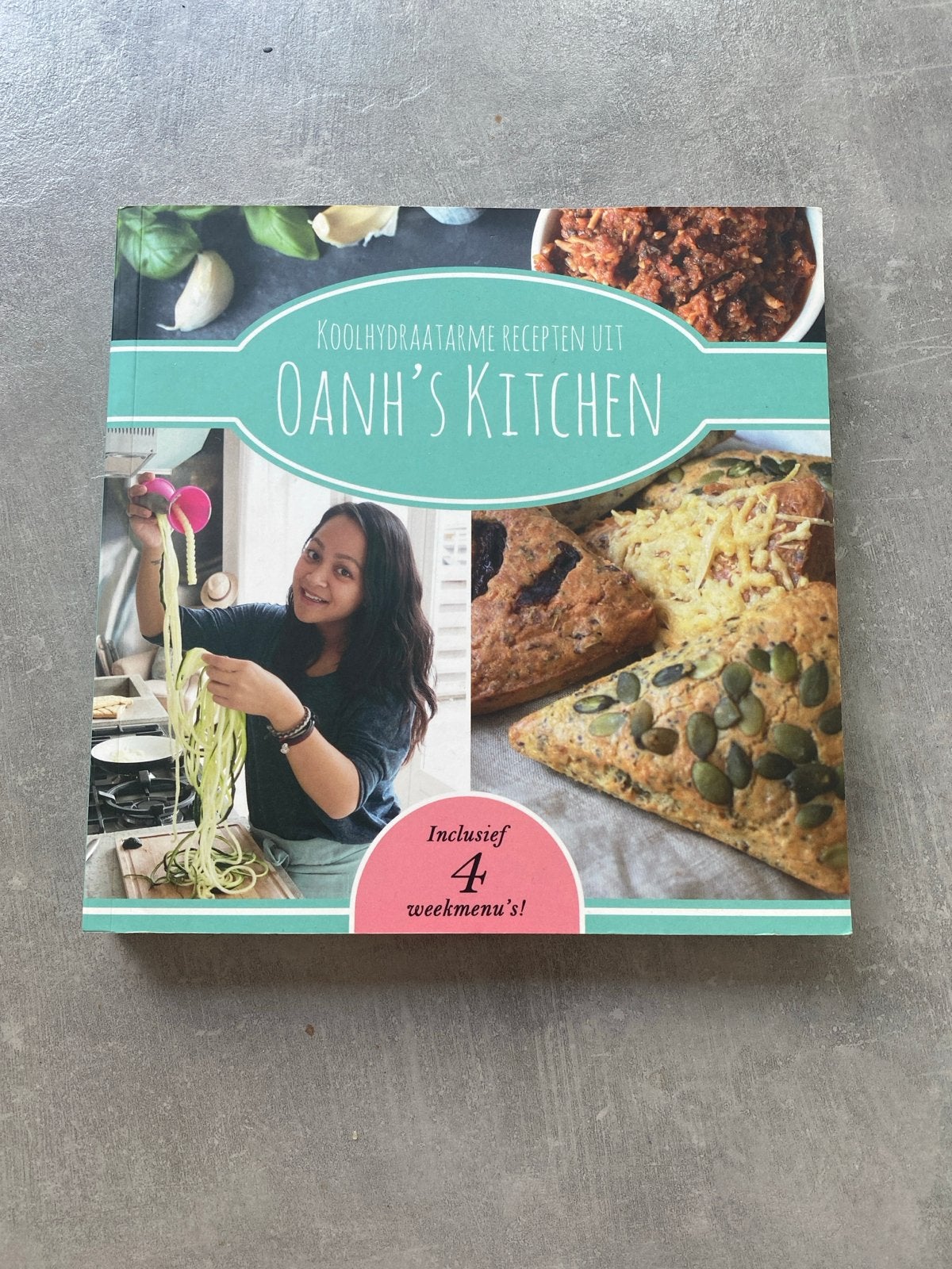 Koolhydraatarme recepten uit Oanh's Kitchen, Boeken, Kookboeken, Gelezen, Voorgerechten en Soepen, Ophalen of Verzenden, Overige gebieden