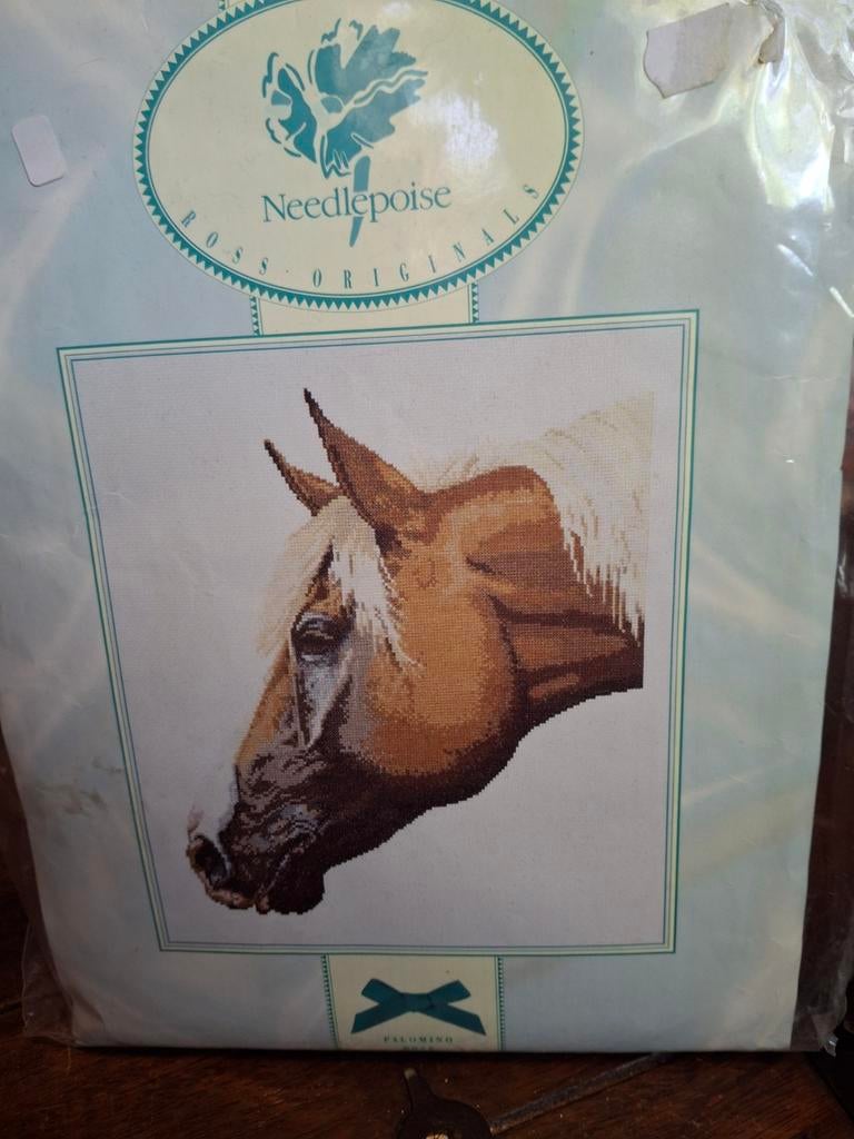 Palomino paard, Ophalen of Verzenden, Nieuw, Borduurpakket