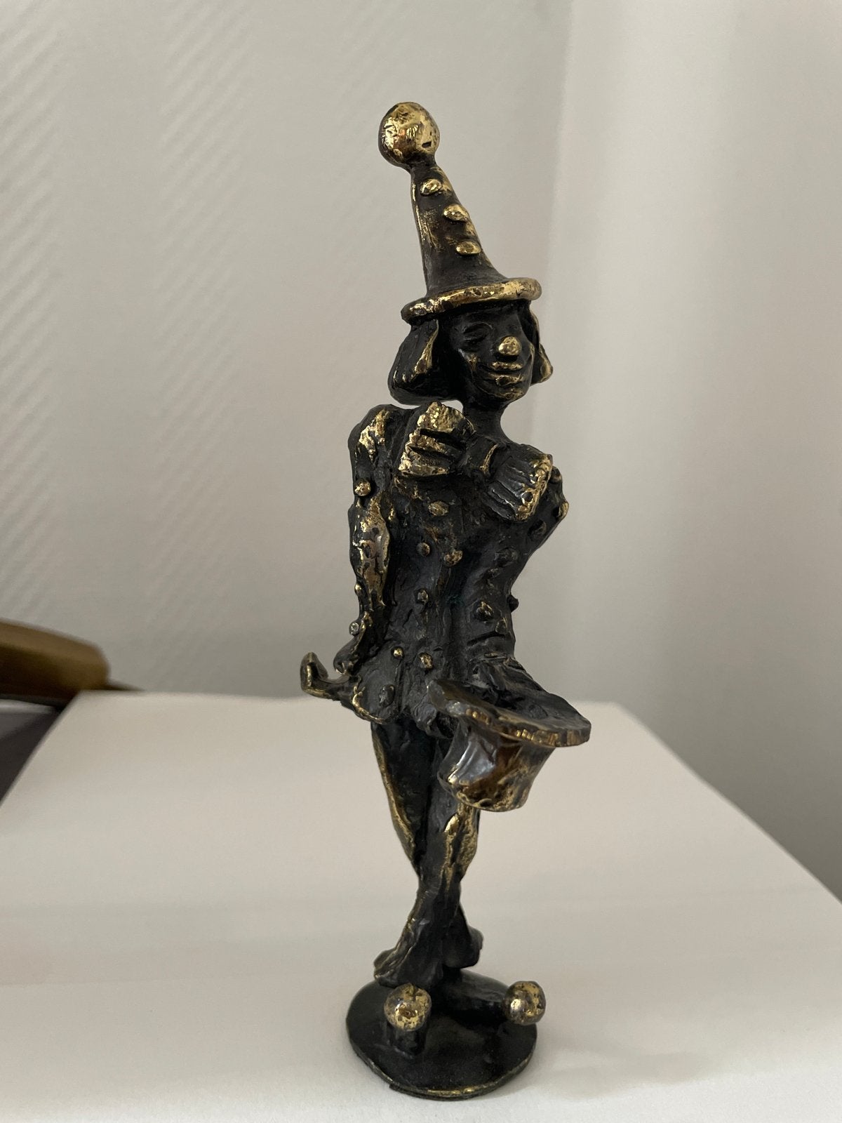 Corry Ammerlaan bronzen beeldje 17 cm, Antiek en Kunst, Overige onderwerpen, Minder dan 20 cm, Ophalen of Verzenden, Beeld
