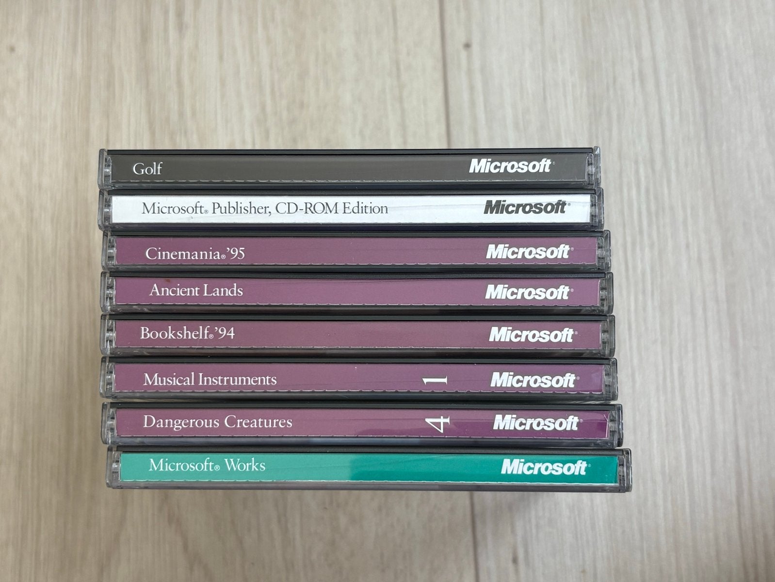 Microsoft CD-ROM Collectie: Educatieve en Klassieke Spellen, Gebruikt, Overige genres, 1 speler, Ophalen of Verzenden