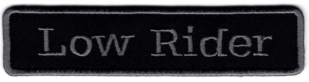 Harley Davidson Low Rider patch embleem #2, Motoren, Verzenden, Nieuw