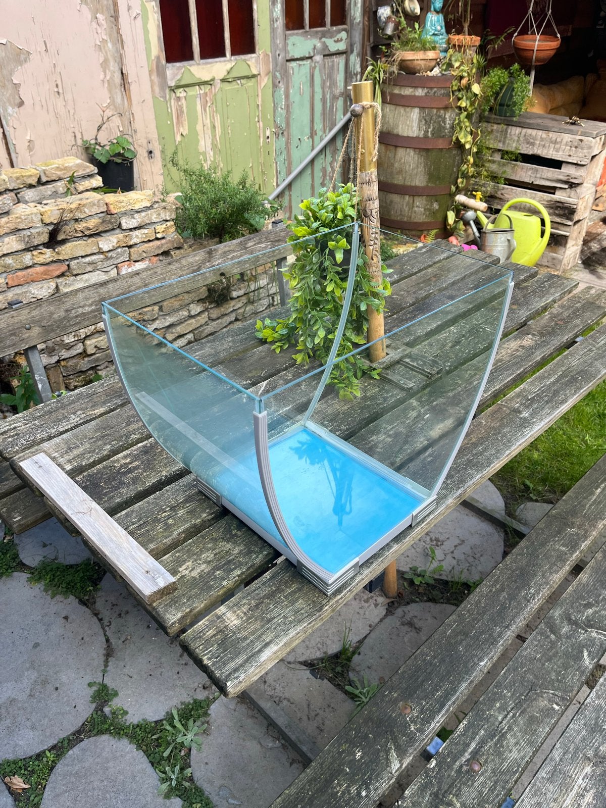 Mooi aquarium, Ophalen