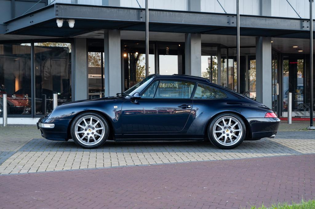 Porsche 911 993 Carrera 3.6 Tiptronic (bj 1994, automaat), Automaat, Porsche, 3600 cc, Blauw