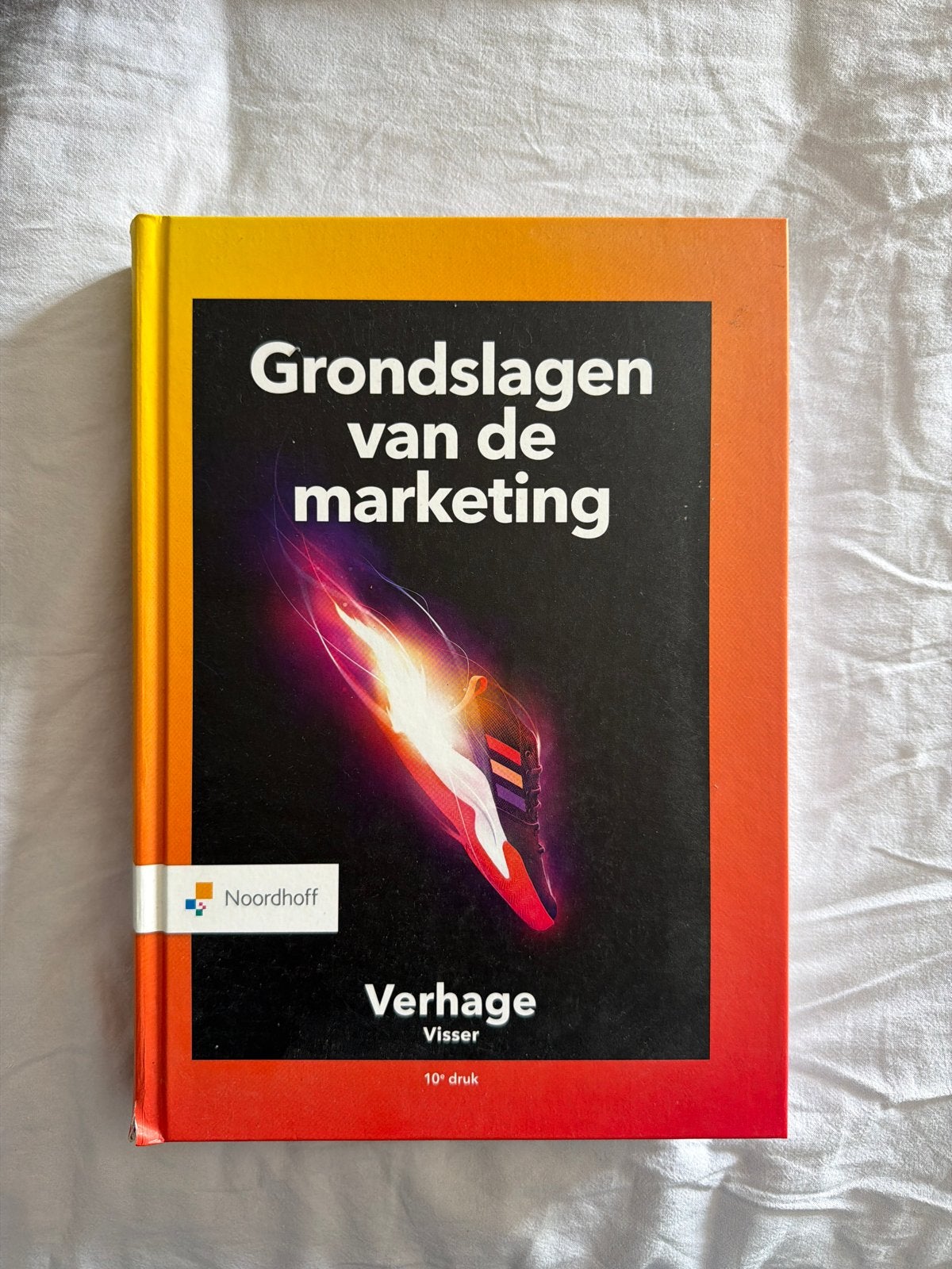 Grondslagen van de marketing - Verhage Visser 10e druk, Ophalen of Verzenden, Gamma, Zo goed als nieuw, HBO