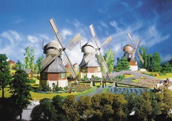 Faller: Windmolen NIEUW, Hobby en Vrije tijd, Overige merken, Gelijkstroom of Wisselstroom, Brug, Tunnel of Gebouw, Nieuw