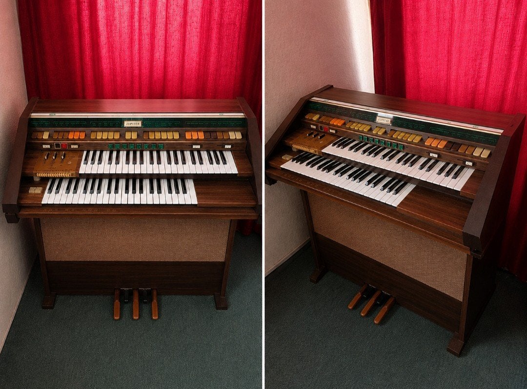 Orgel "Jupiter" jaren 80, Muziek en Instrumenten, Ophalen, Gebruikt, 2 klavieren, Orgel