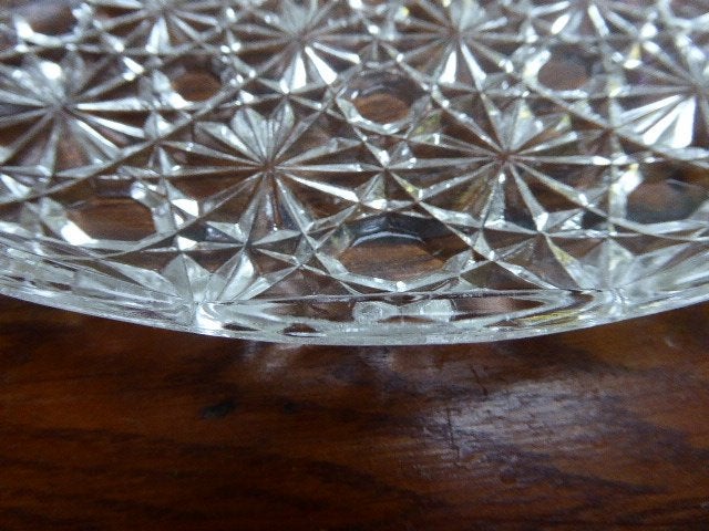 5 vintage persglazen schaaltjes waaier, Avon, Ophalen of Verzenden
