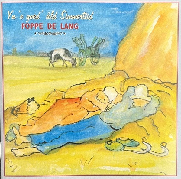 Yn é goed âld Simmertiid - Foppe de Lang - friesland, Cd's en Dvd's, Ophalen of Verzenden, Zo goed als nieuw, Streekmuziek