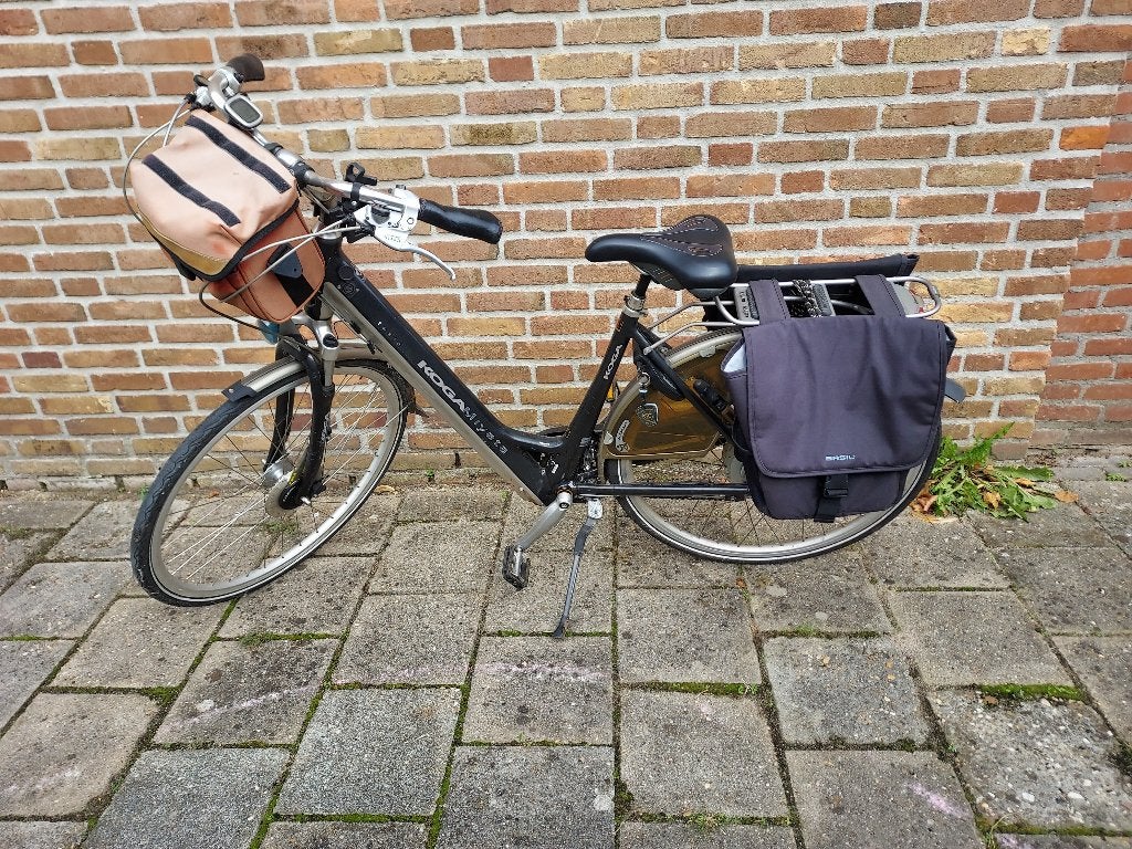 elektrische fietsen, Velgrem, (Extra) lage instap, 47 tot 50 cm, Zo goed als nieuw