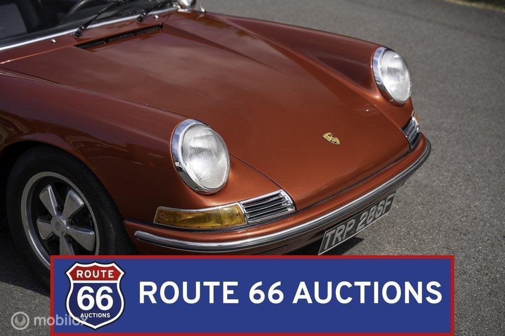 Porsche 912 | 1968 | Route 66 Auctions, Overige carrosserieën, Zwart, Bedrijf, Porsche
