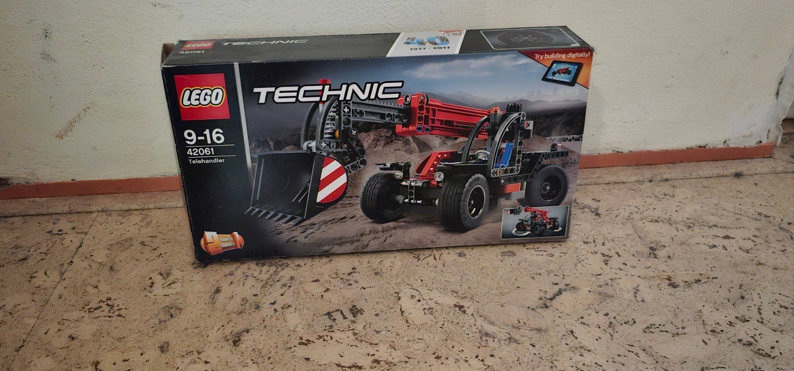 Lego technic Telehandler, Ophalen of Verzenden, Zo goed als nieuw, Overige merken