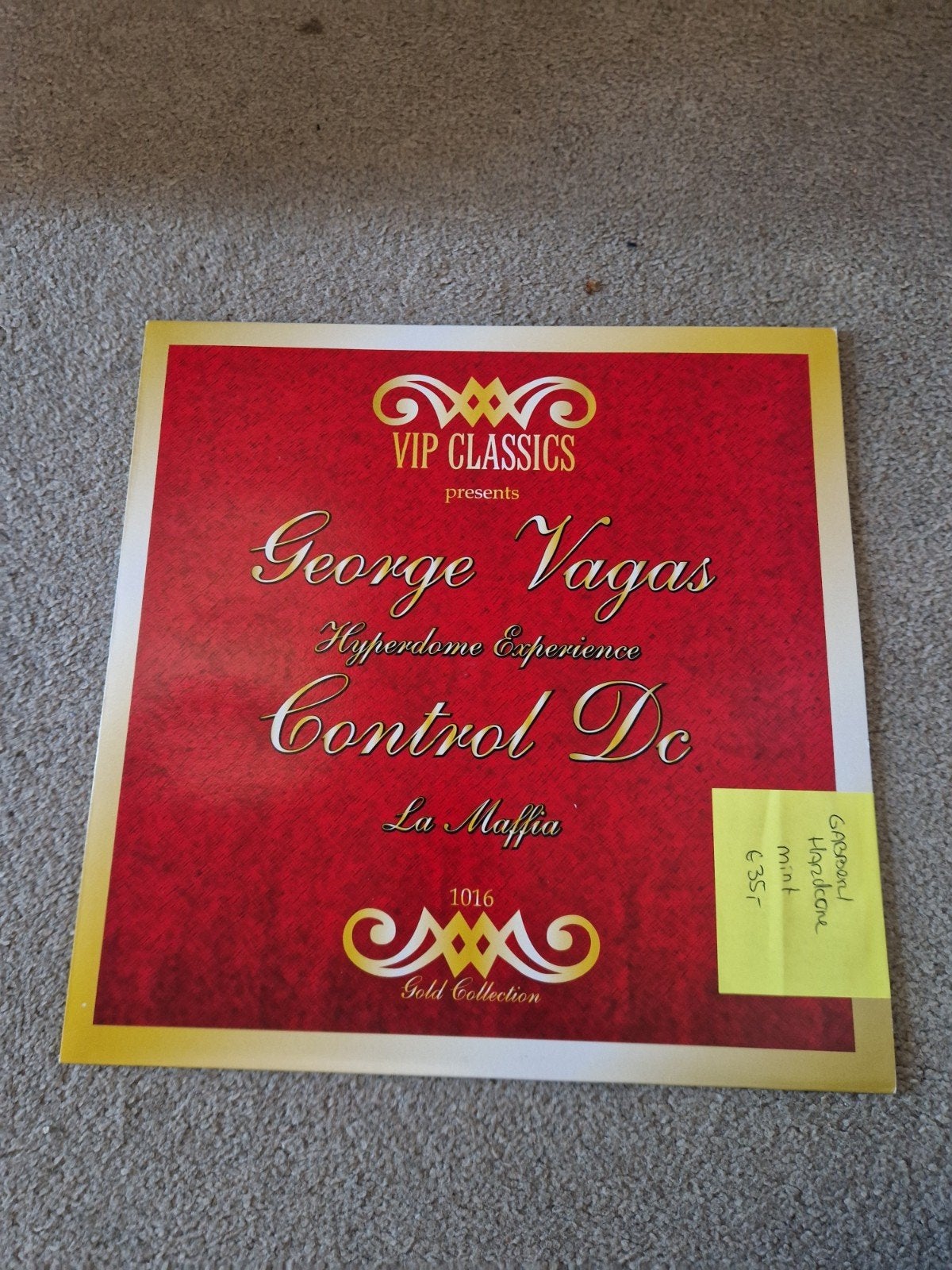 George Vagas - Control De (Hyperdome Experience) LP, Ophalen, Zo goed als nieuw, 12 inch, LP