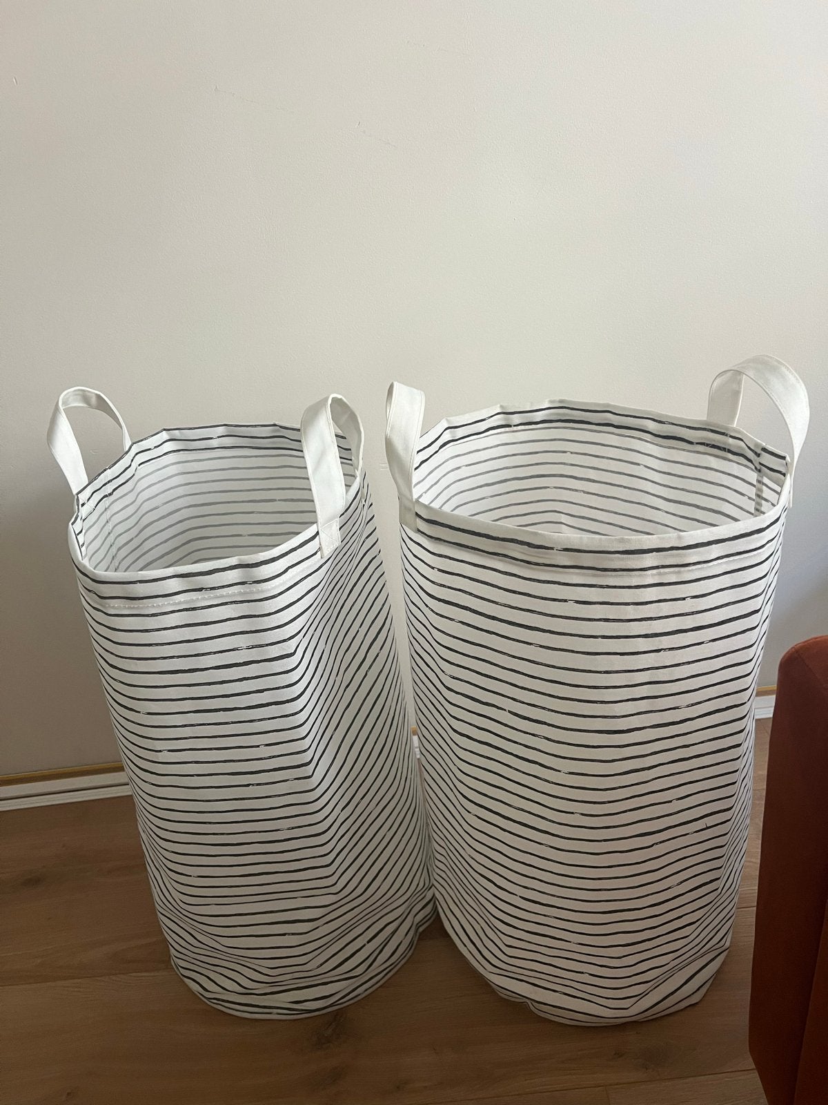 Ikea Klunka wasmand 60L, Ophalen, Gebruikt, Wit, Textiel