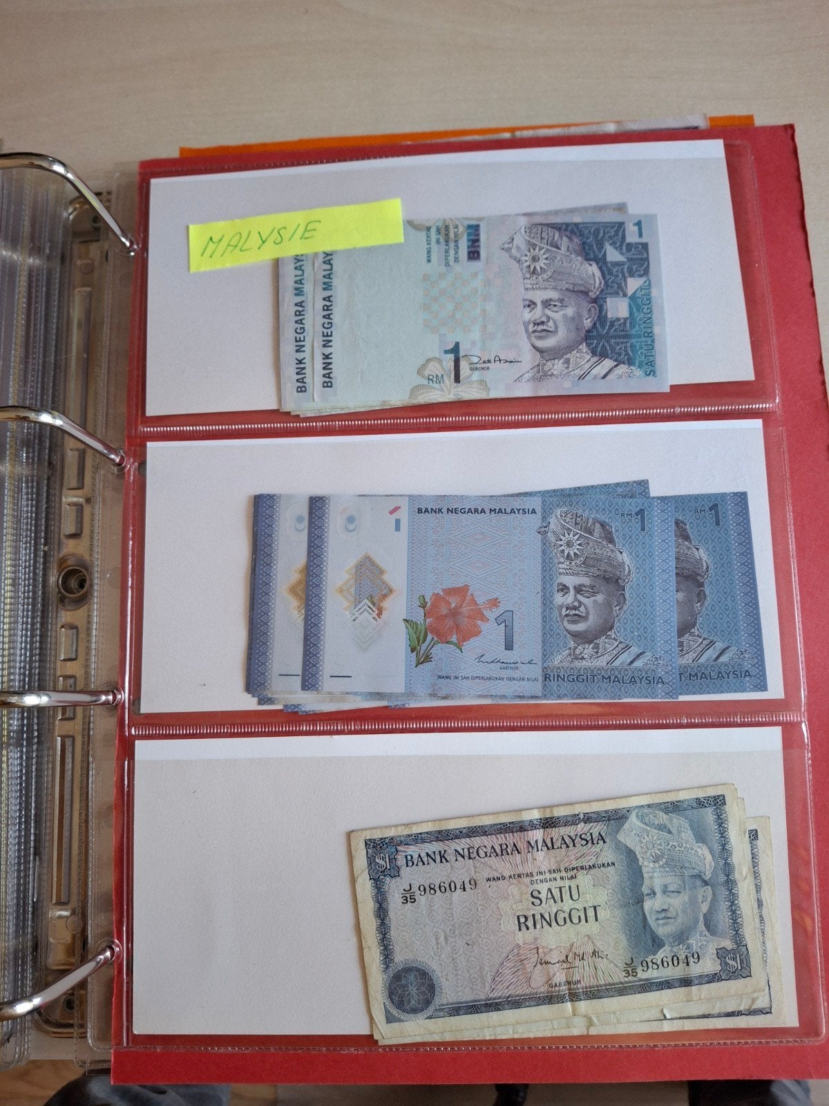 6 biljetten uit Maleisië - Diverse Ringgit bankbiljetten, Ophalen of Verzenden, Zuidoost-Azië, Setje