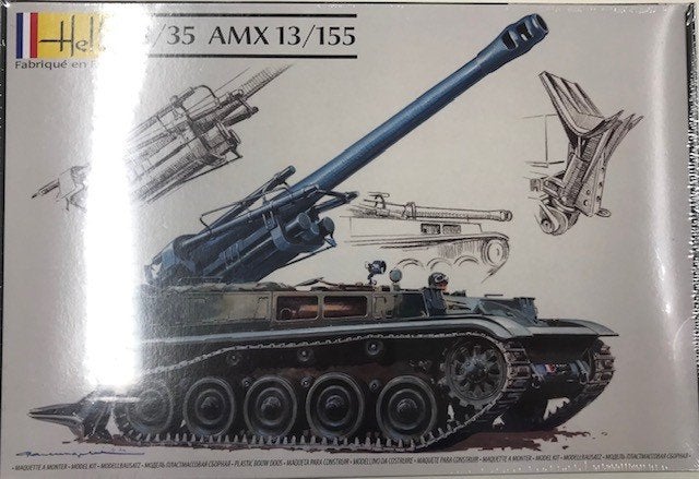 Coelianmodels, Heller 81151, AMX 13/155, 1/35, €34,99, Hobby en Vrije tijd, Overige merken, Tank, 1:32 tot 1:50, Nieuw